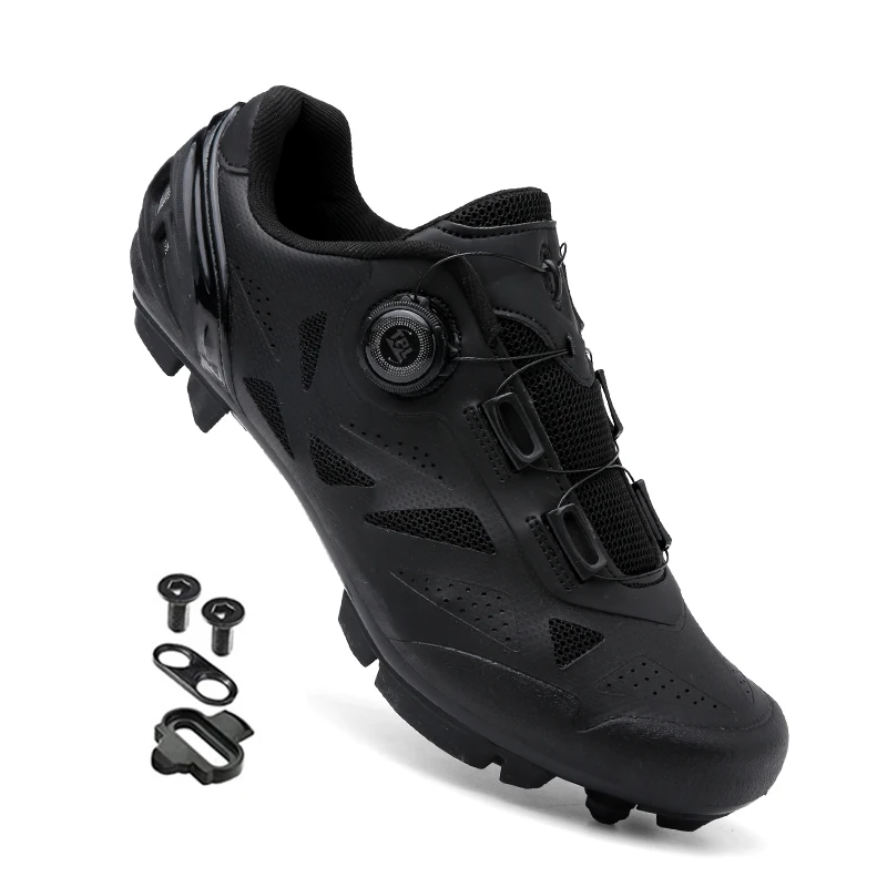 Cycling Sneaker MTB Men Sports Dirt Bike Shoes SPD Pedal Mountain Bicycle Footwear Speed Racing Man Flat Off Road Cycling Shoes