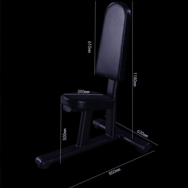 Commercial Bodybuilding Fixed Right Angle Push Shoulder Chair Dumbbell Weight Benchpromote sales