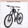 バックル-マウンテンバイクサスペンションフォーク,マウンテンバイクフォーク,ディスクブレーキ用,トラベルサイクリングパーツ,9mm,qr 100mm, 26 
