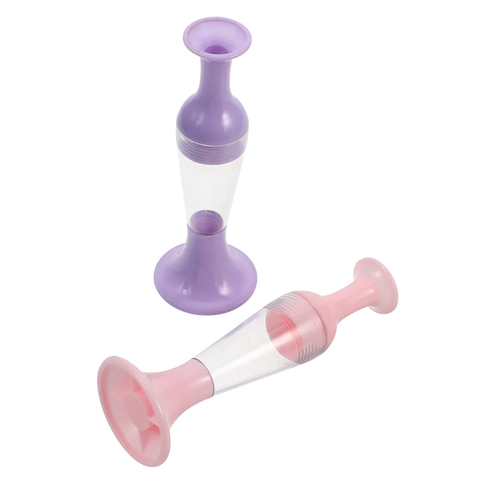 

2 шт. сверла ручки в форме цветочного горшка эргономичные стразы дизайн ногтей вышивка ремесленные инструменты прецизионная точечная дрель