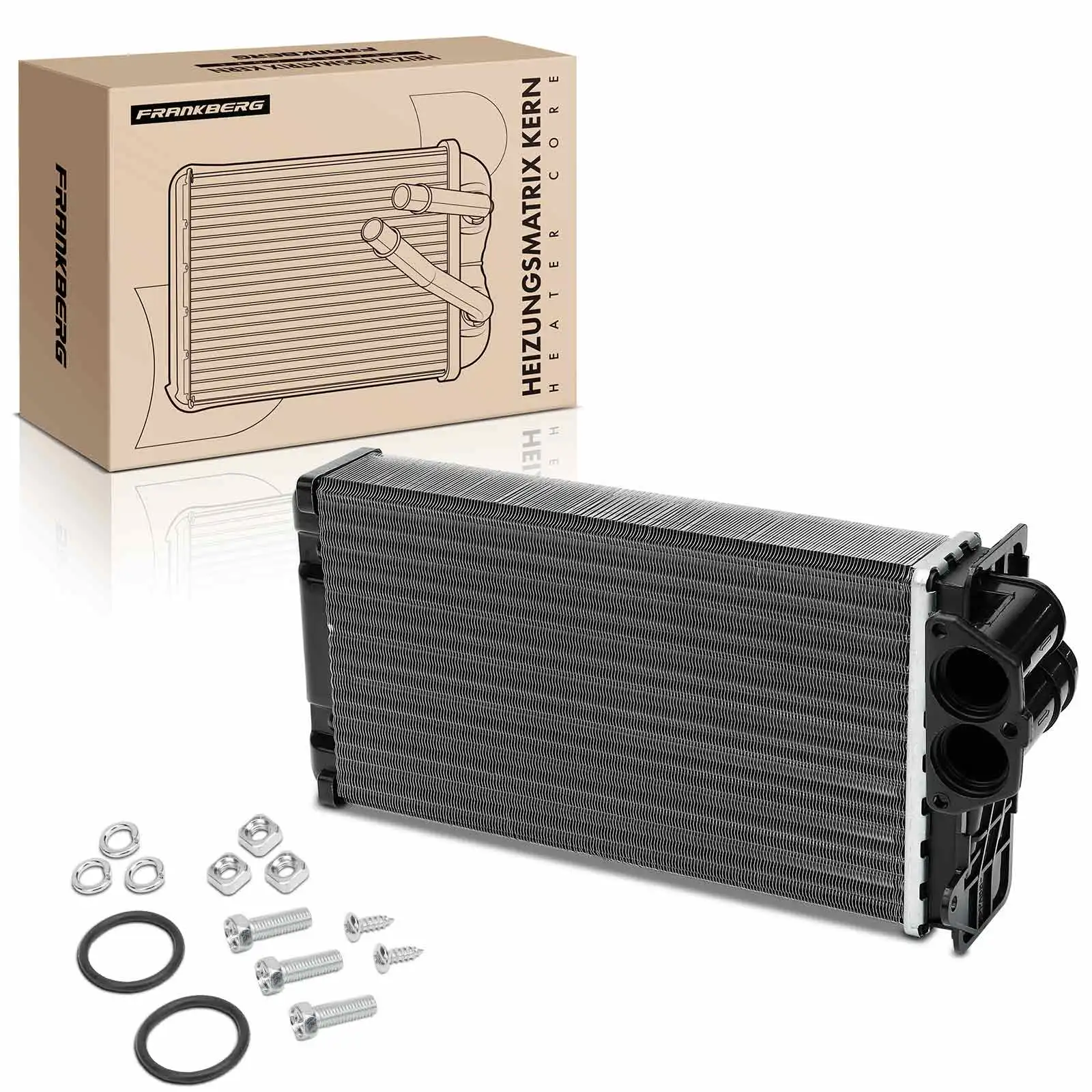 Frankberg 1x Verwarmingswarmtewisselaar voor Citroën Xsara N68 Peugeot 206 2D 2A/C 2E/K 2L 6448G3 72941