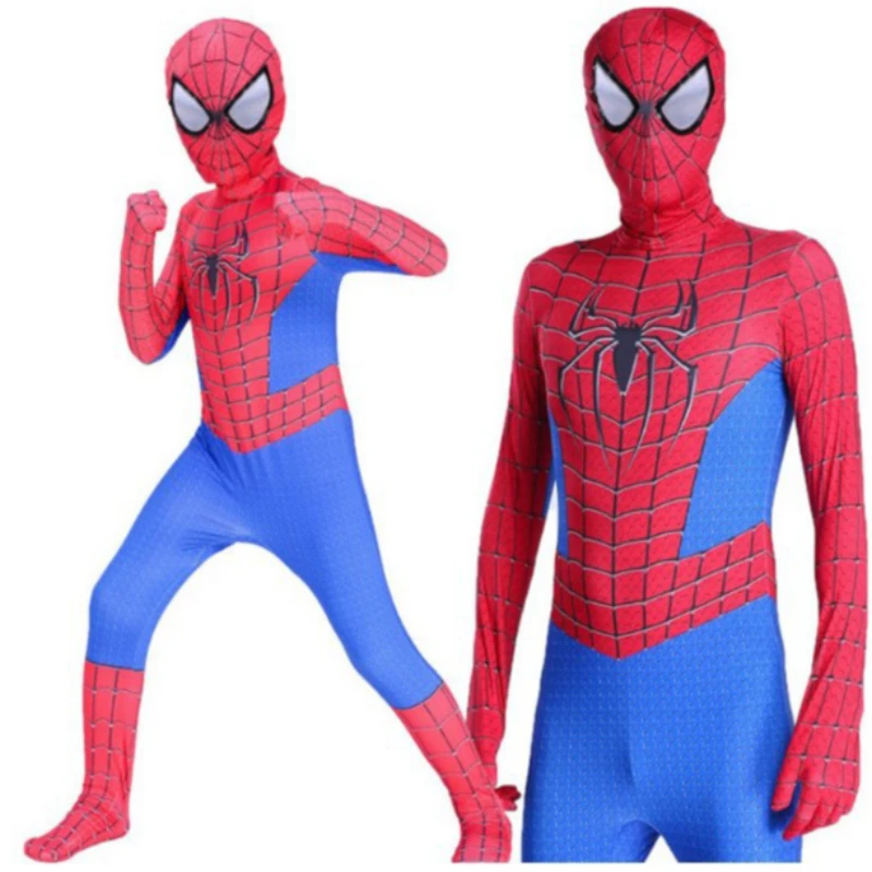 Spider Man Bodysuit Overall Miles Kleidung Held Expedition Erwachsene Kinder Halloween Kostüm Cos