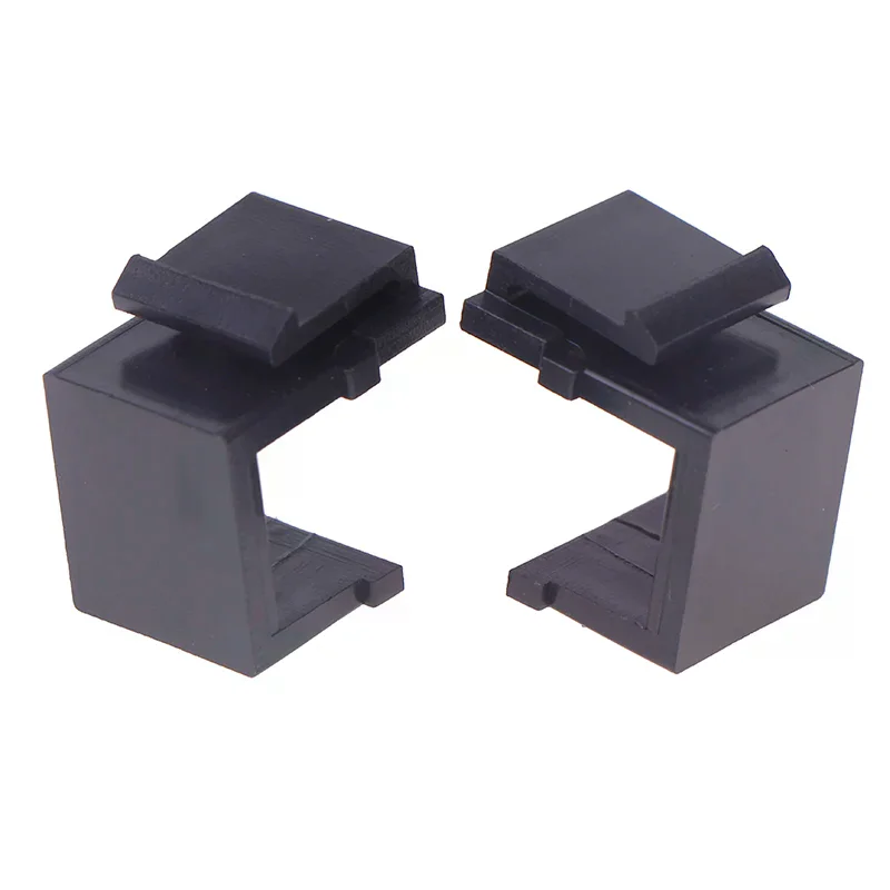 10Pcs ZoeRax RJ45 Keystone Jack Inserts For Filling Blank Keystone Wall Plate And Patch Panel