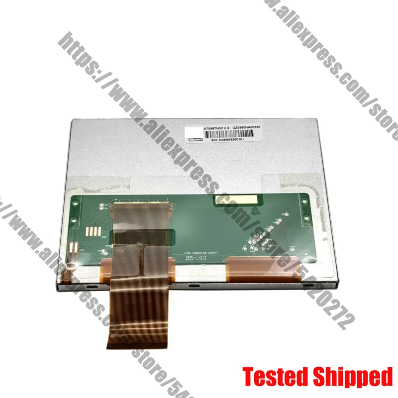 Original 5.6 Inch AT056TN52 V.3 LCD Panel Display Screen