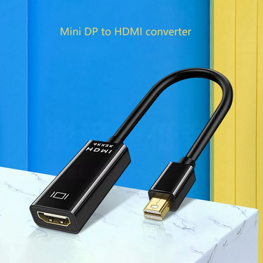 Mini Display Port to HDMI Adapter Mini DP Cable for Thunderbolt 2 HDMI Converter for MacBook Air 13 Surface Pro 4