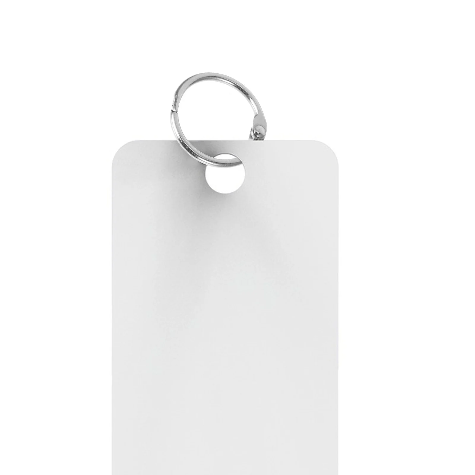 20Pcs Loose Leaf Binder Rings Metal Sturdy Openable for Scrapbooking Index Cards Flashcards Paper Keychains Small Binder Rings