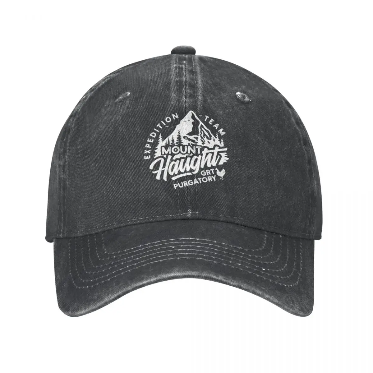 Mount Haught Expedition Team V2 - Chicken Kicker (Subtle) - Wynonna Earp Cap Cowboy Hat Fishing caps Cap women's Men's