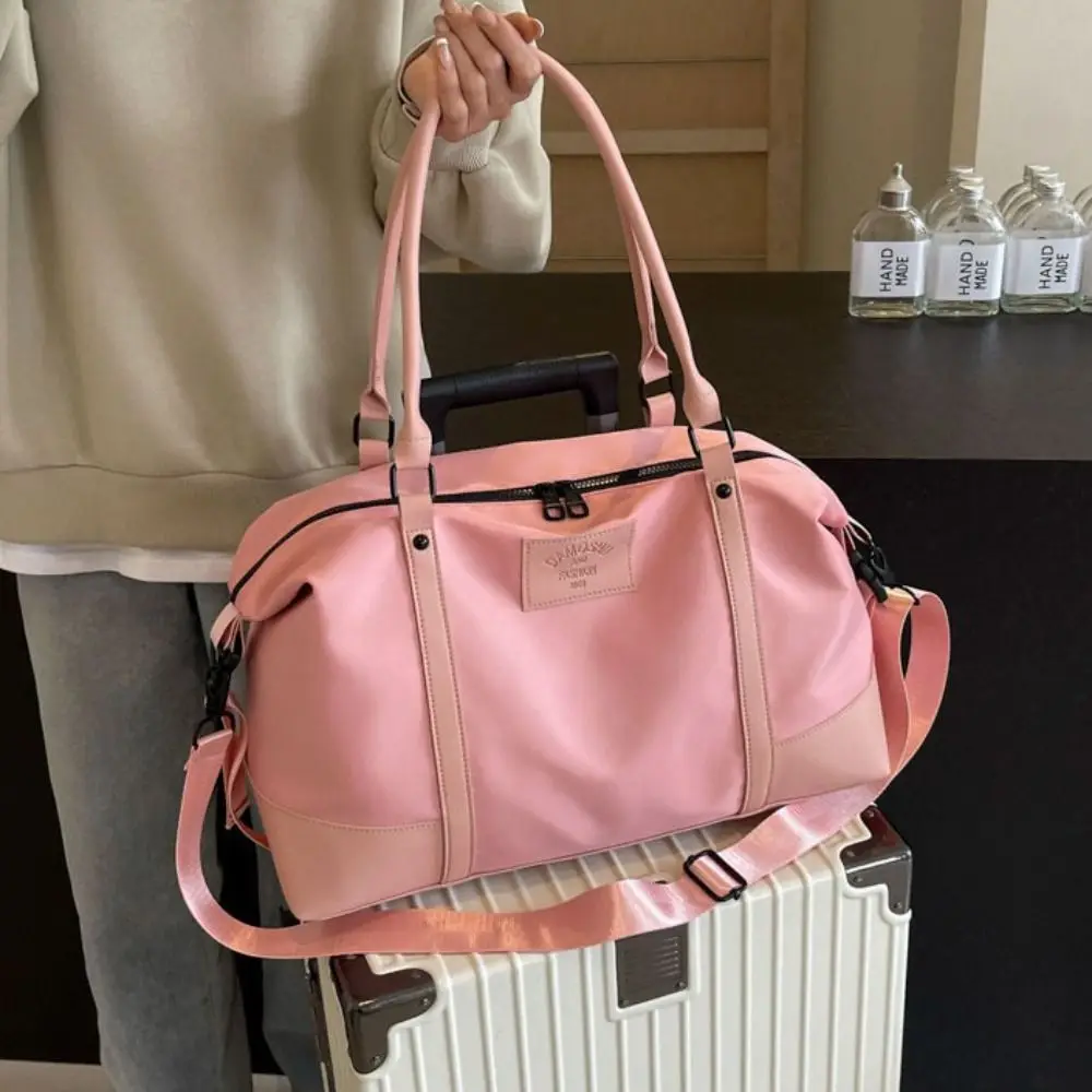 

Korean Style Travel Handbag Dry-Wet Separation Fitness Trolley Portable Storage Bag Large Capacity Luggage Bag Business Trip