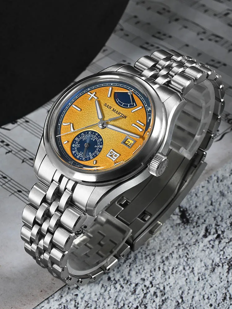 San Martin 39mm Miyota 9132 Automatic Watch