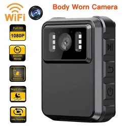 4K Mini Camera Law Enforcement Recorder HD IPS Screen WIFI Camera HD Police Camera Car Driving Recorder Night Vision Detection