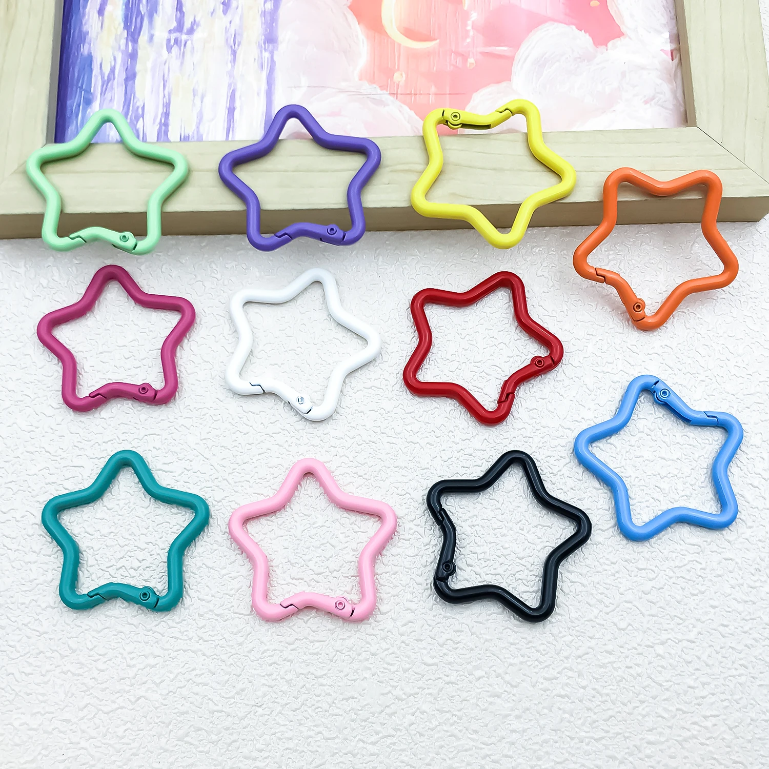 10pcs 40.5x41mm Alloy Hollow P - Women'S Accessories Handbags ulasan dan harga