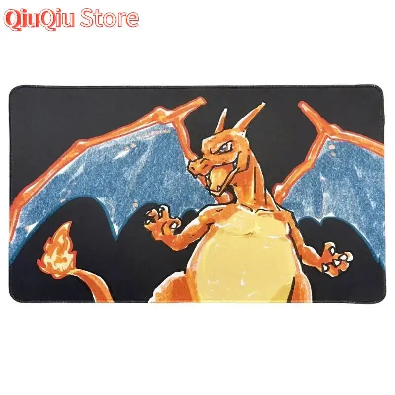 بطاقة الوسادة Charizard Eternatus Swinub صاروخ فريق Ptcg لتقوم بها بنفسك سميكة عمل واحد دمى أشكال أنيمي لعبة جمع معركة حصيرة