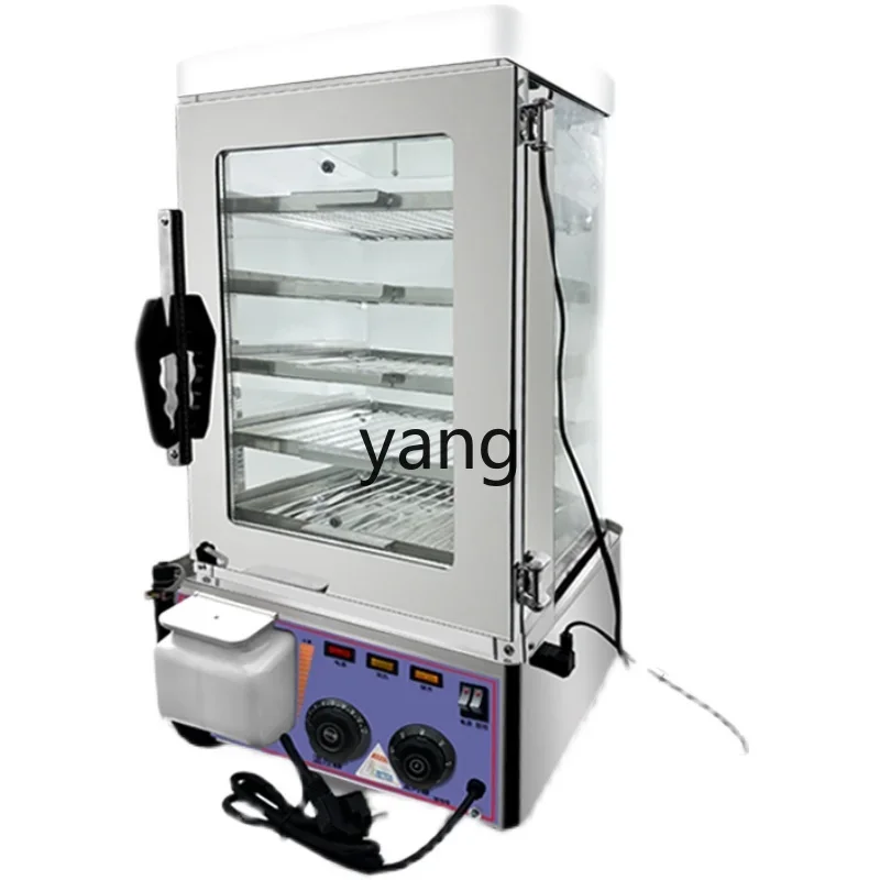 YJQ commercial desktop small glass steamer automatic steamer steamer steamed bread machine