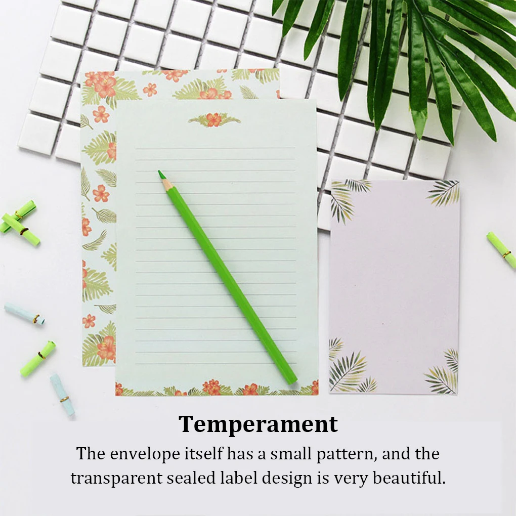 Envelope Exquisite Letter Papers Portable Flower/Animal Envelopes Type 3