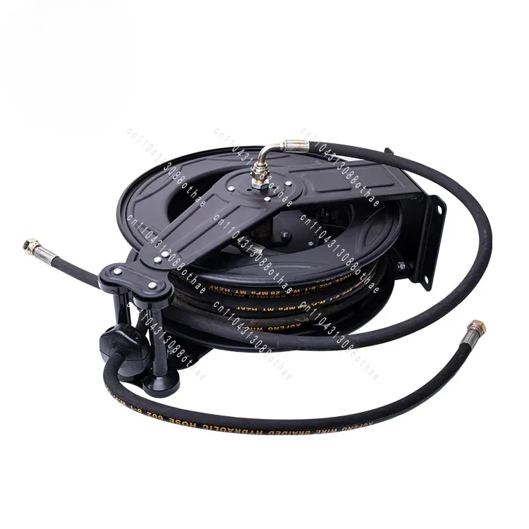 15m/20m Steel Wire Hose Retractable, Cleaning Hose Reels Flexible,For Gardens/Car Washes High-pressure Hose Reel Automatic