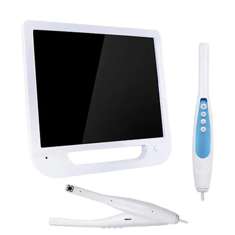 Electric Dental Intraoral VGA Camera 17 Inch Screen Medical Class I Clinic Cleaning Filling Teeth