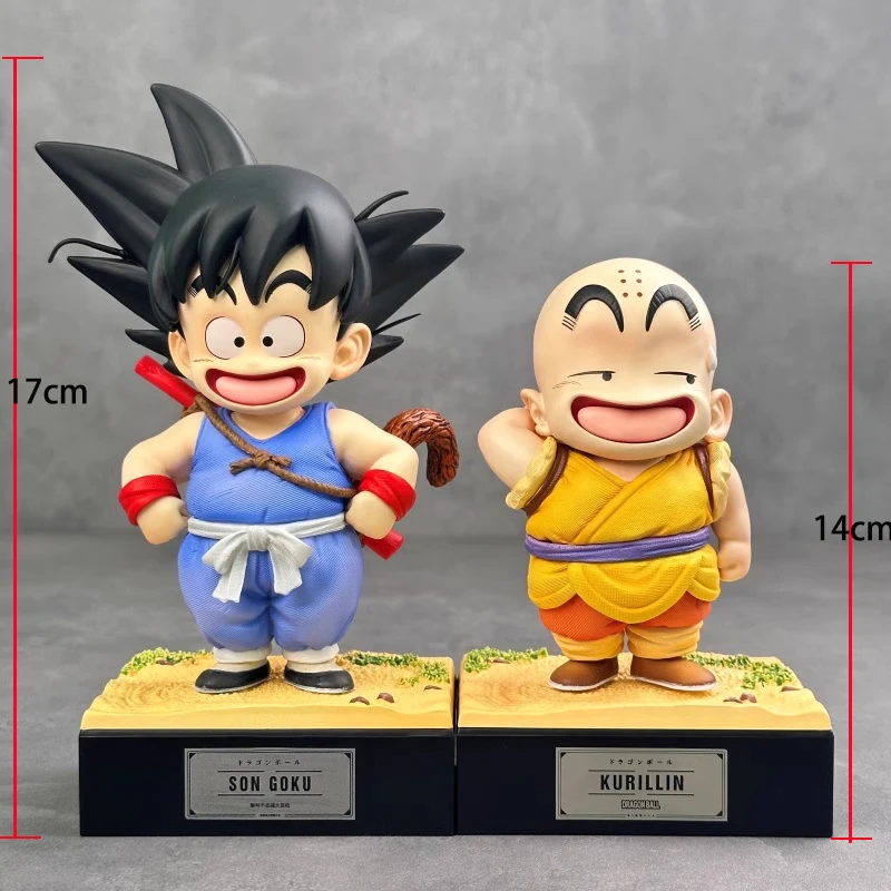 

Название продукта: 17 см Dragon Ball, аниме-фигурки, детские солнце Гоку, детская фигурка Kuririn, статуя, модель, коллекция кукол, игрушки, подарки