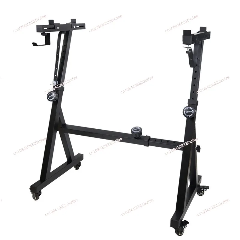 

Portable Z-Shaped Keyboard Stand - Heavy-Duty Piano Holder with Wheels | Universal Adjustable for 54/61/88-Key Keyboards
