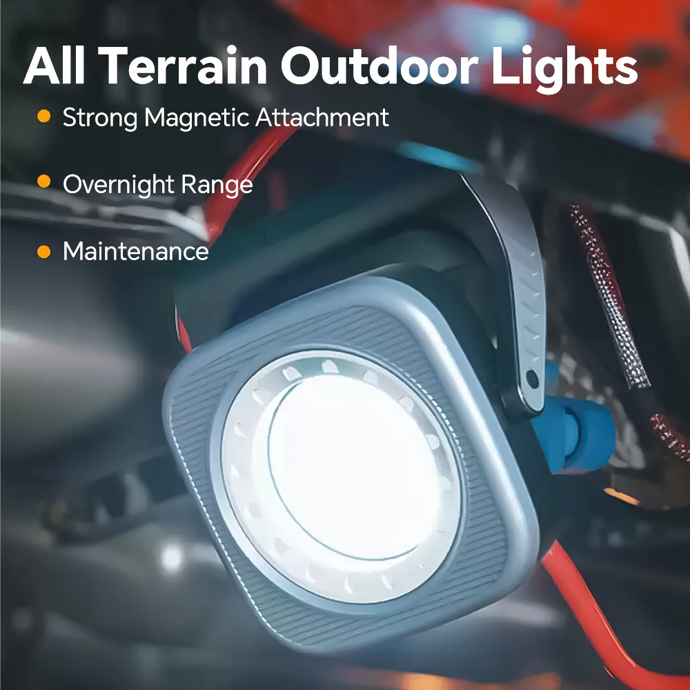 

SKYRAY SE12 1000LM Rechargeable Work Light With Built-in 18650 4000mAh Outdoor Flashlight for Repairing Survival Power Failure