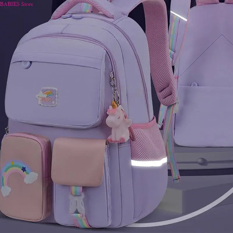 

C9GB Backpack for Girls Kids School Bag Children Bookbag Women Casual Daypack Suitable for 13.3-15 inch Laptop