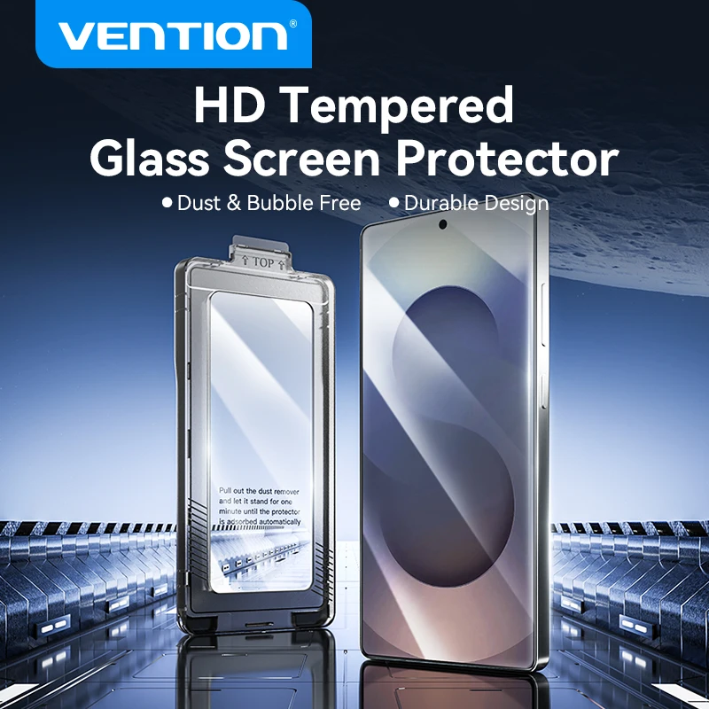 Защитная пленка из закаленного стекла Vention HD для Samsung Galaxy S24 S25, ультра стеклянная защитная пленка, защитная пленка 1/2 шт.