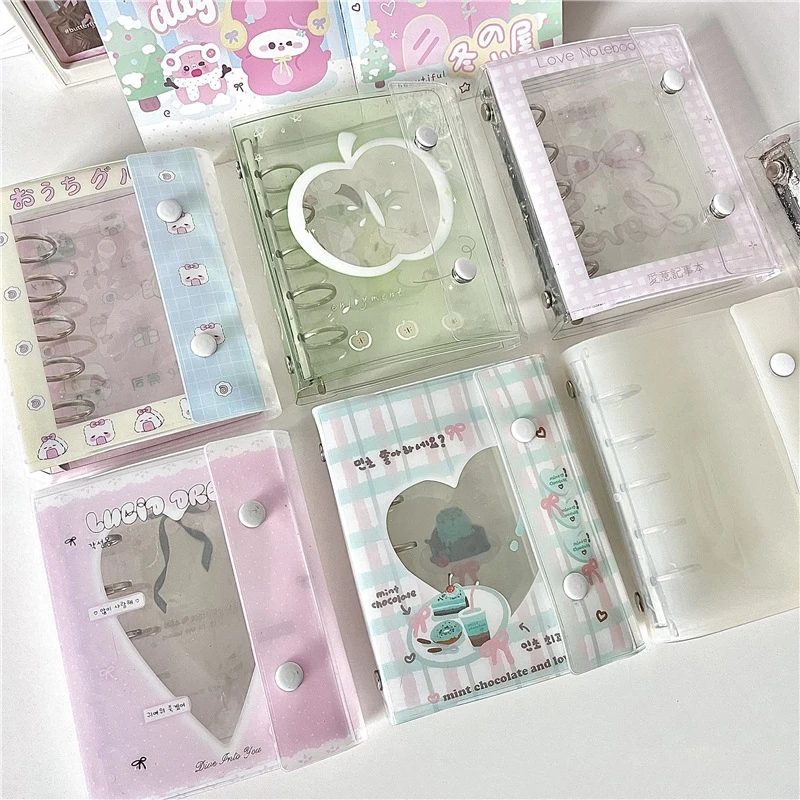 M5 Photo Card Binder Collect Book Korean Photo Album Book Binding Machine Album for Photographs Photocard Holder 포토카드 바인더