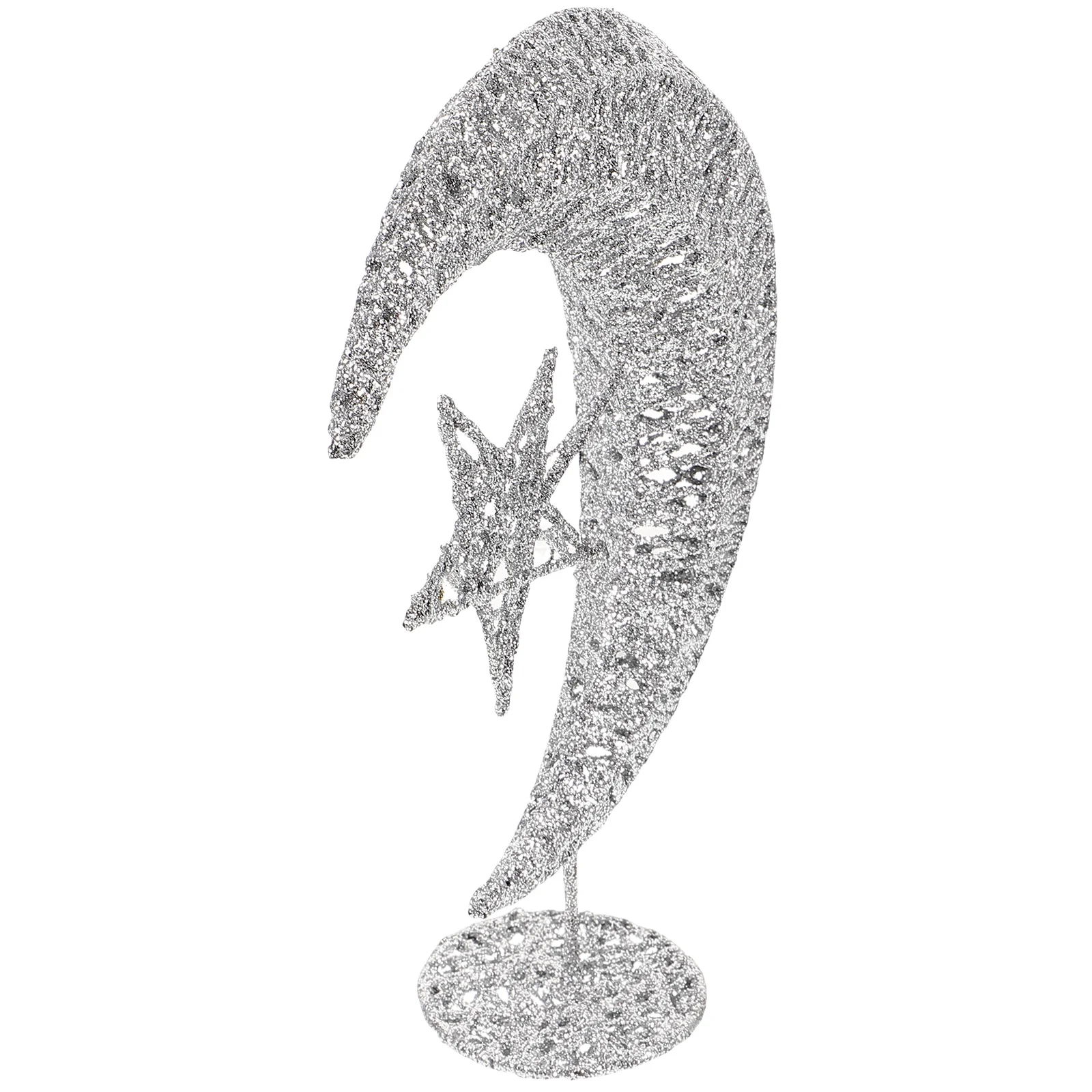 

Christmas Tree Star Silver Iron Premium Material Tree Ornament Home Party Decoration Christmas Decorations