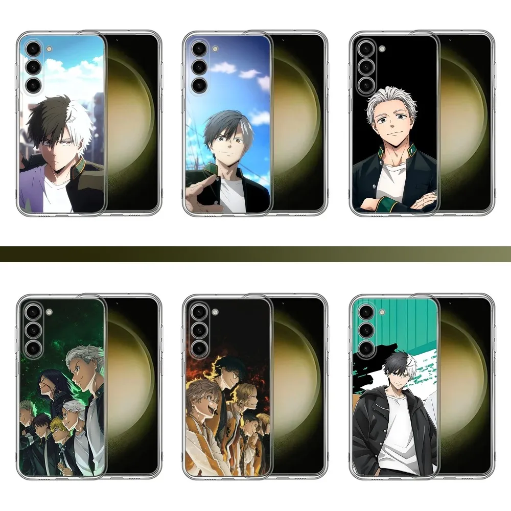 Anime Wind B-Breaker S-Sakura Phone Case For Samsung Galaxy A71,70,52,40,51,31,A50,21S,30S,Note20,Transparent ,Cover