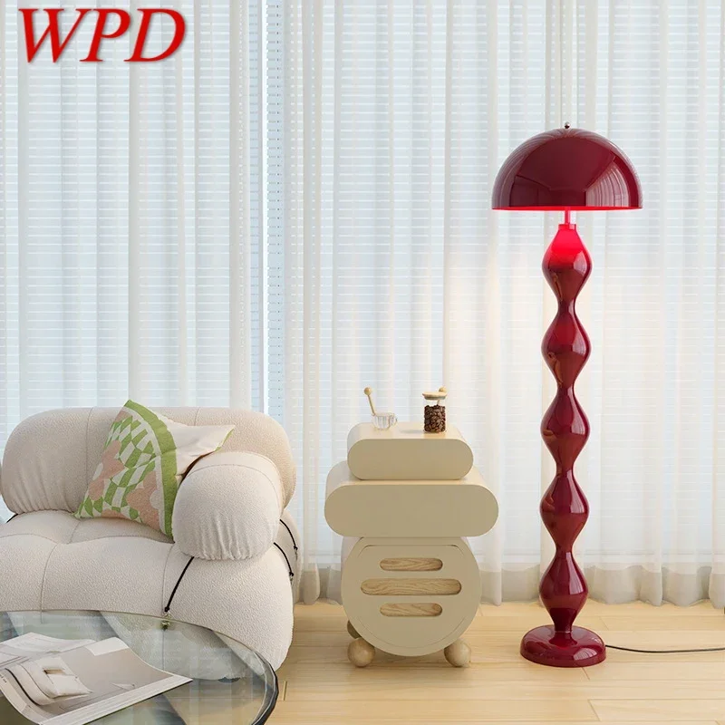 WPD Nordic Mushroom Floor Lamp Modern Art Family Iiving Room Bedroom Creativity  LED  Decorative Standing Light