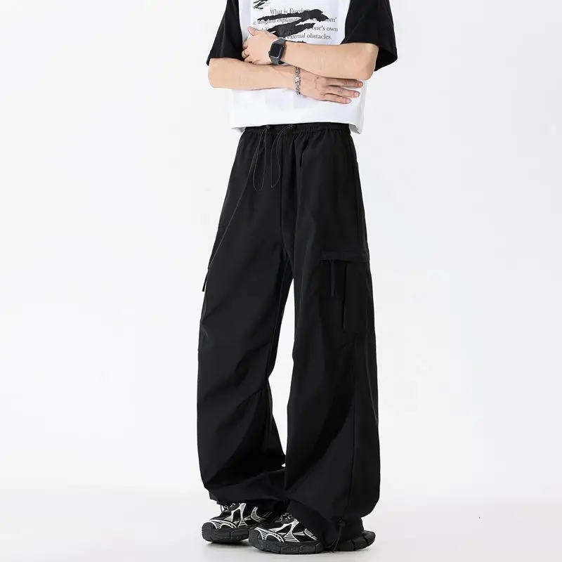 

Men's Workwear Cargo Pants Summer 2025 Loose Fit Waterproof Outdoor Hiking Mountain Climbing Sports Sle American Casual