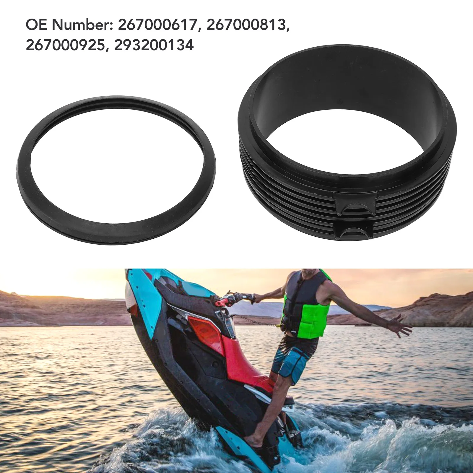 Wear  Impeller Jet Pump  267000617 Replacement for Sea‑Doo ‑GTR‑GTS GTS 90  Wear  Jet Pump