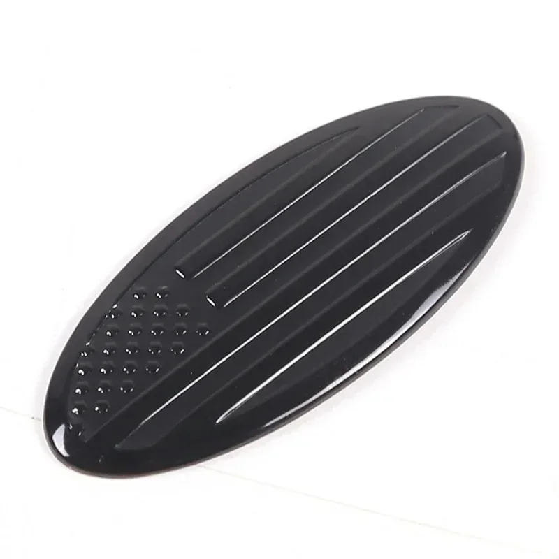 For Ford Focus Mondeo Edge Escort Ranger Aluminum Alloy Car Wildtrak Steering Wheel Logo Cover Trim Sticker Car Accessories