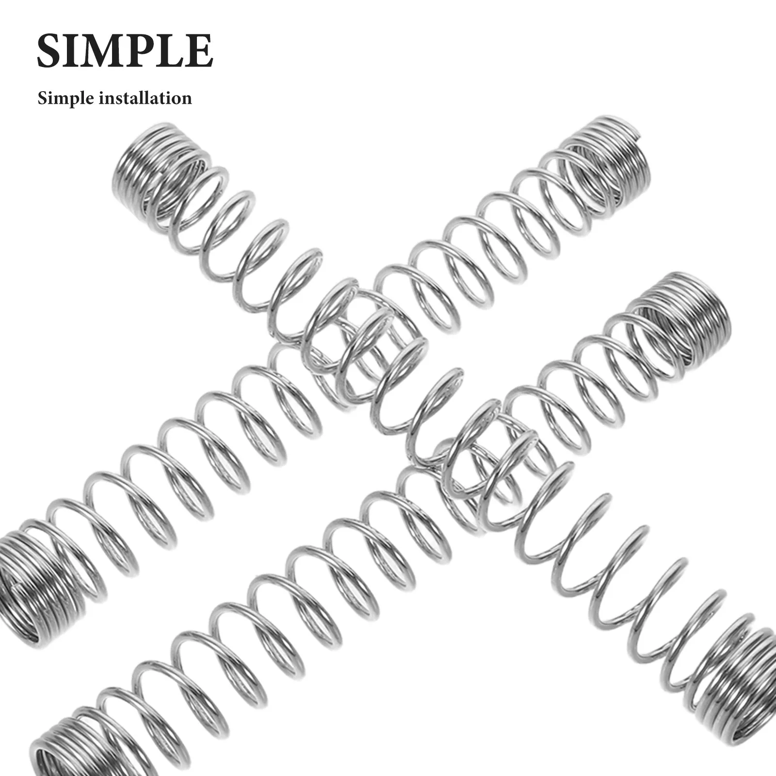 20Pcs Rear Brake Cable Spring for Motorcycle High Durability Rear Drum Brake Pedal Return Spring Replacement Parts