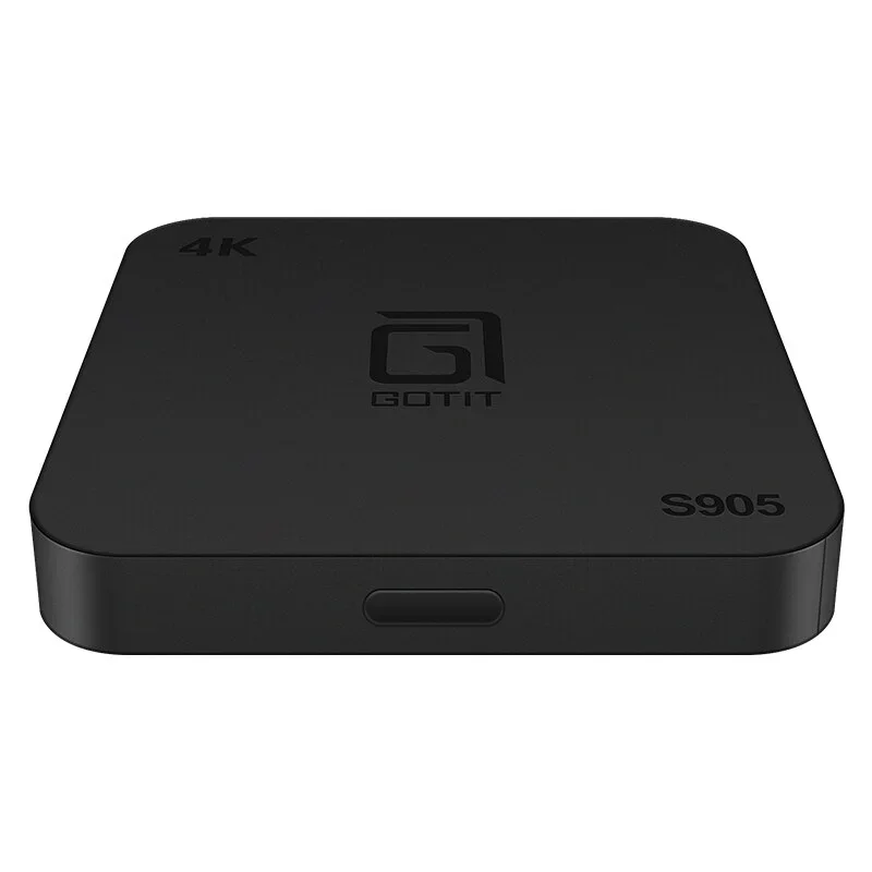 Gottit-andr TV Box slogic ، Amlogic 905w ، رباعي النواة ، 1G ، 8G ، 2G ، 16G ، UHD ، مشغل وسائط 4K ، Miracast ، DLNA ، DLNA اختياري
