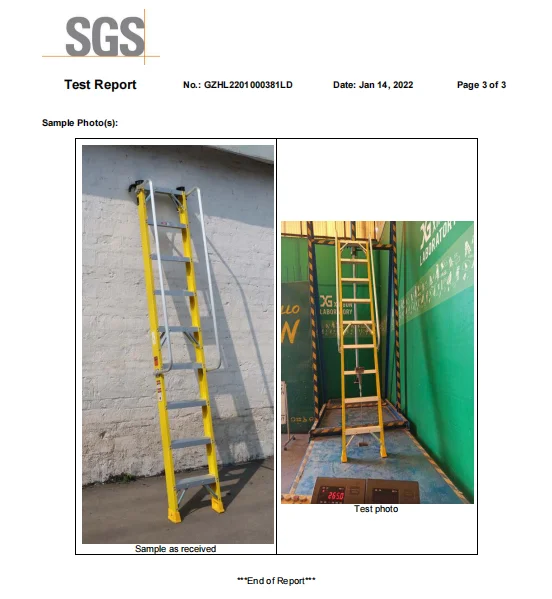 Aluminum Alloy Insulated Straight Attic Ladder with Handrail Hook Customizable Industrial Safety Ladder for Outdoor Work