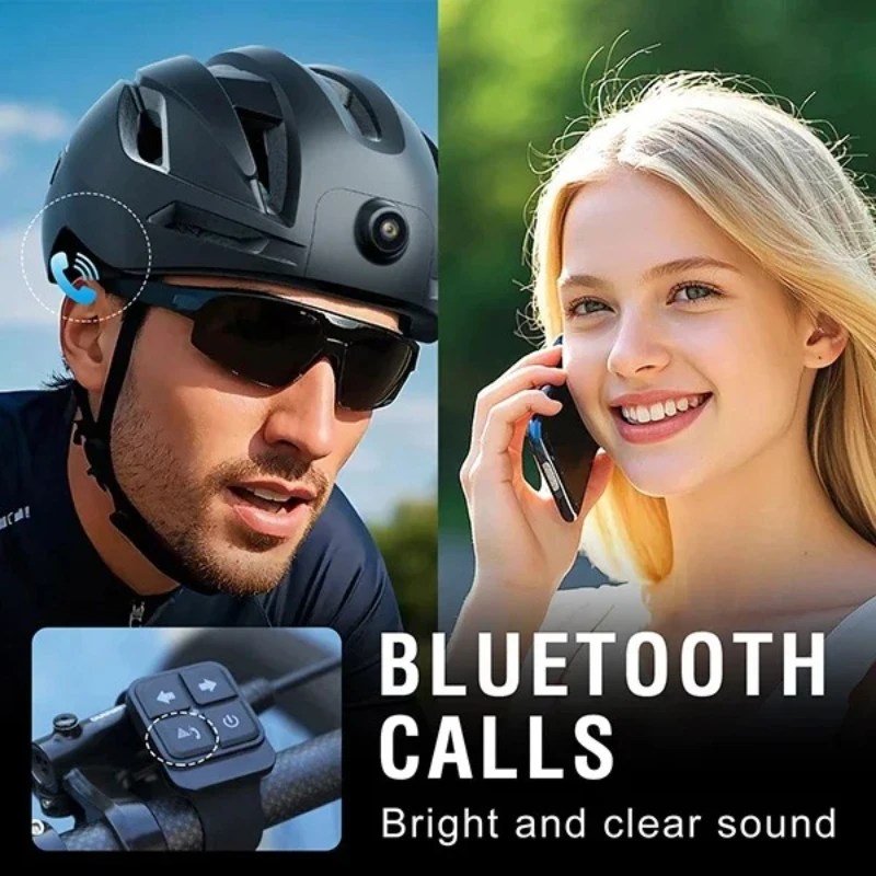 WIFI GPS Smart Cycling Helmet Recorder Bluetooth Anti-Shake Camera 170° Angle Remote Control Motorcycle Helmet Camera - Image 4