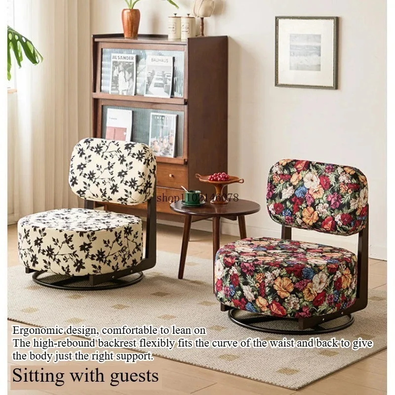 겨울 가정용 싱글 소파 레저 의자, 발코니, 레이지 소파, 침실, 심플한 모던 소파, 거실, 북유럽 솔리드 우드 의자