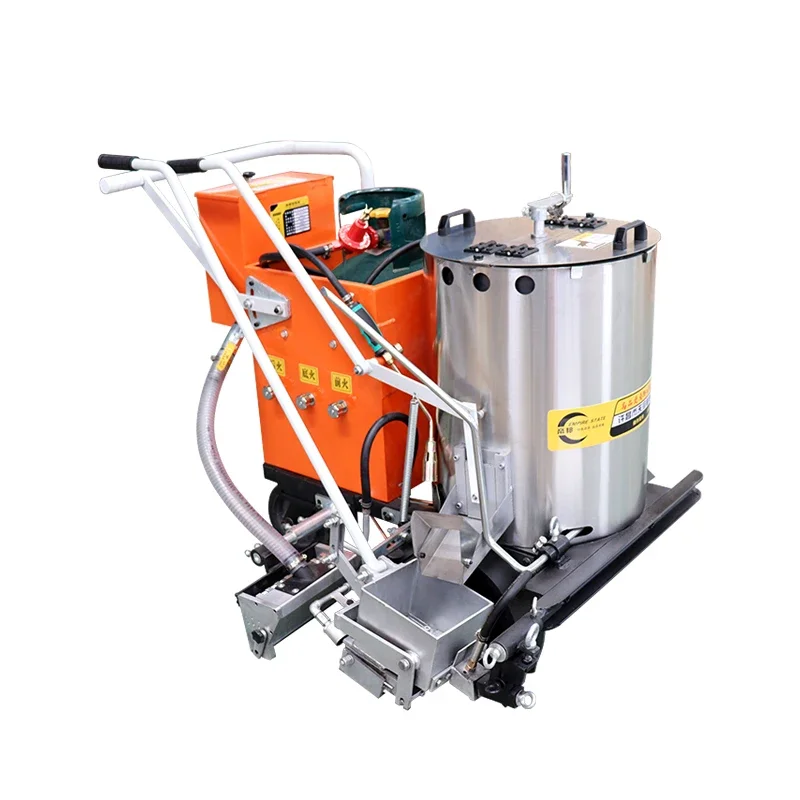 

Road Sports Line Tape Pasting Zebra Crossing Paint Marking Machine Cold Spraying Floor Line Marking Tool