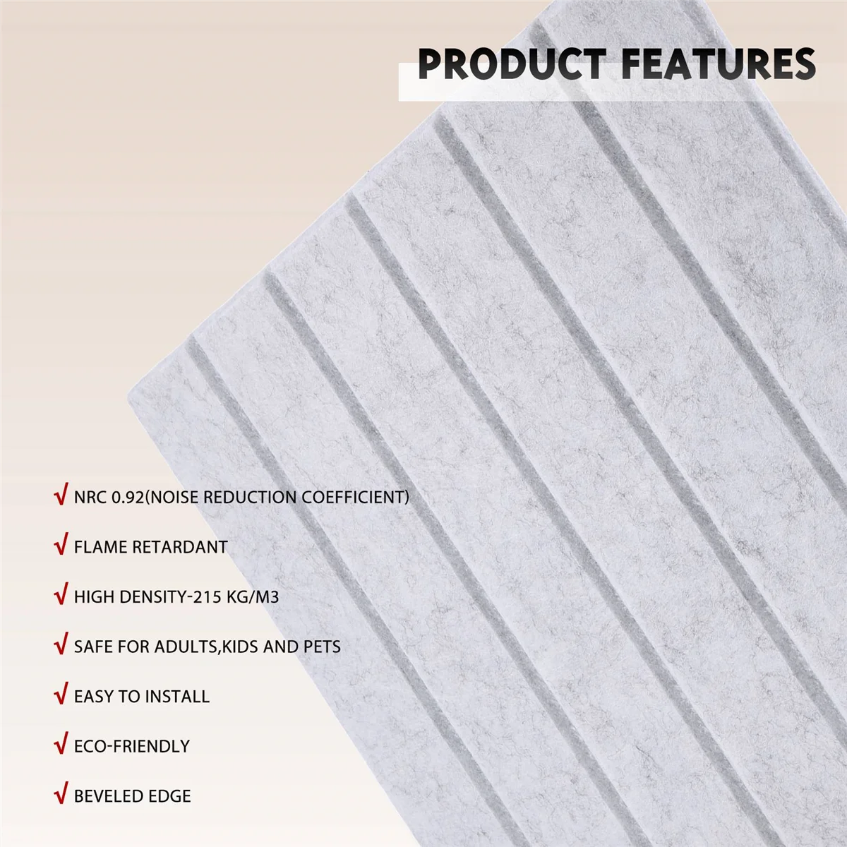 12 Pcs Sound-Absorbing Panels Sound Insulation Pads, Bass Isolation,Used for Wall Decoration and Acoustic Treatment