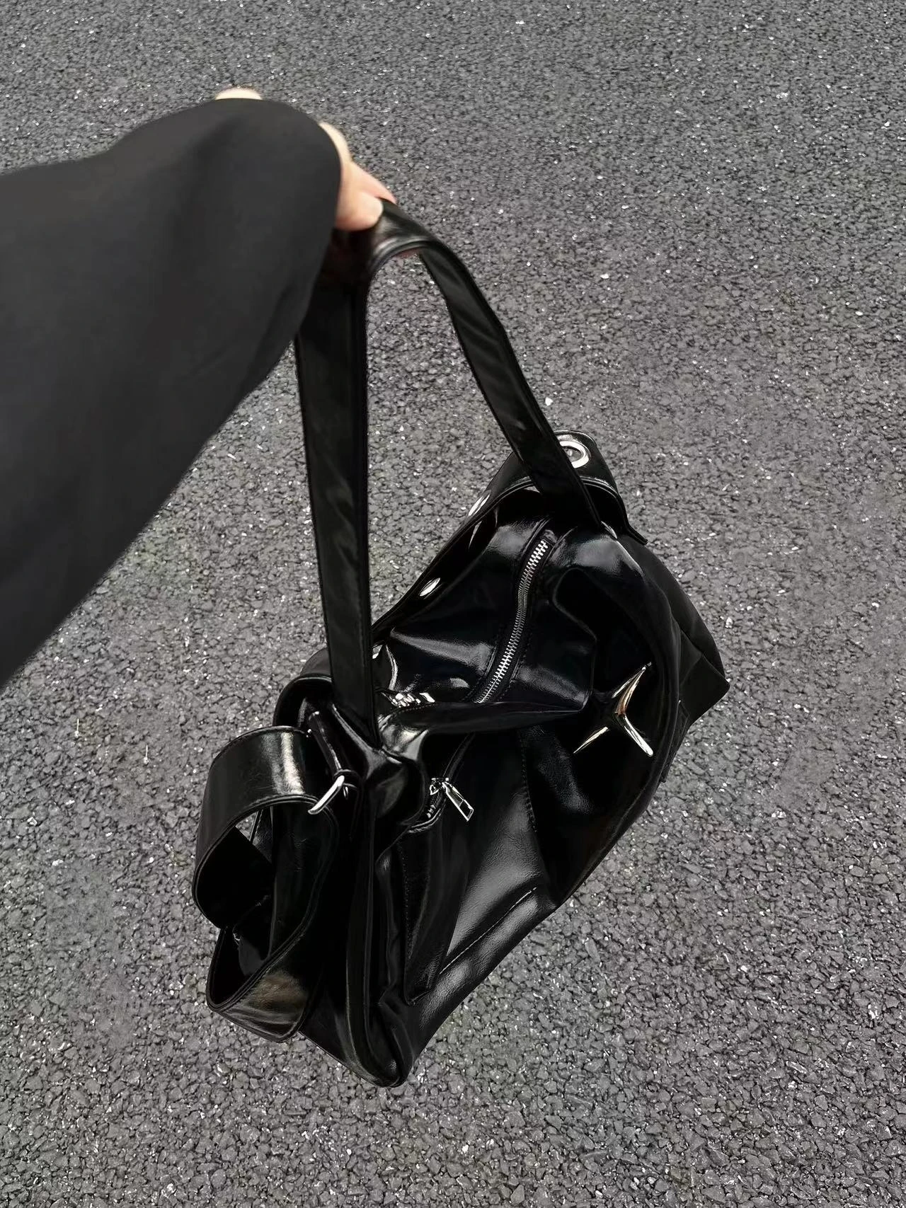 سعة كبيرة ستار المرأة حقائب كتف بسيطة لينة بولي Leather جلد كول بنات حقيبة كروسبودي بلون السفر حقائب اليد النسائية حمل