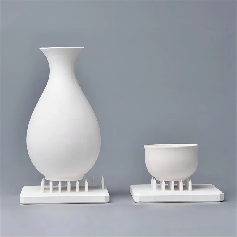 A53Q-Kiln Stelten Ondersteuning Nagels Aardewerk Vuurmat Bestand tegen hoge temperaturen Oven Gereedschap Kleisonderdelen (1 pak)