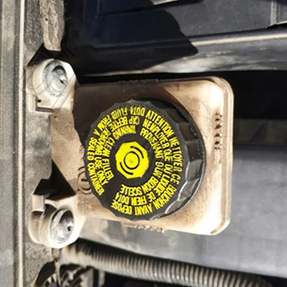 Car Brake Fluid Cap Brake Fluid Reservoir Bottle Tank Cap Plastic Cover For Peuget 206 306 307 308 408 508 Car Accessories