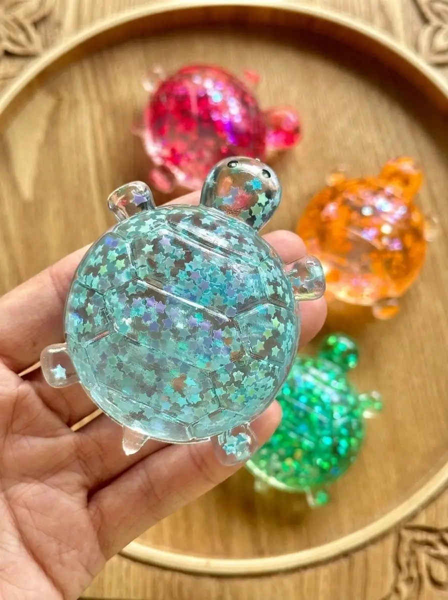 

1/2/4pcs Sensory Soothing Toys,Shiny Squeeze Turtle Toys,Squeeze Candy Balls Stress Balls,Sticky, Soothing Toys,Taba Soft Candies,Summer Refreshing Game Toys,Party Snacks,Stress Relief Toys,Gift Box Fillers,Birthday Gifts,Soft Soothing Anti-Anxiety Toys