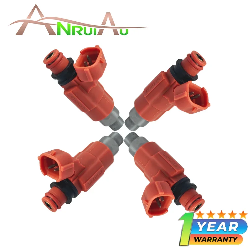 Inyectores de Combustible Nuevos de 4 Piezas CDH210 para Chevrolet Tracker, Yamaha Outboard, Mitsubishi Eclipse, Galant, Mirage, Dodge Stratus Coupe, Suzuki