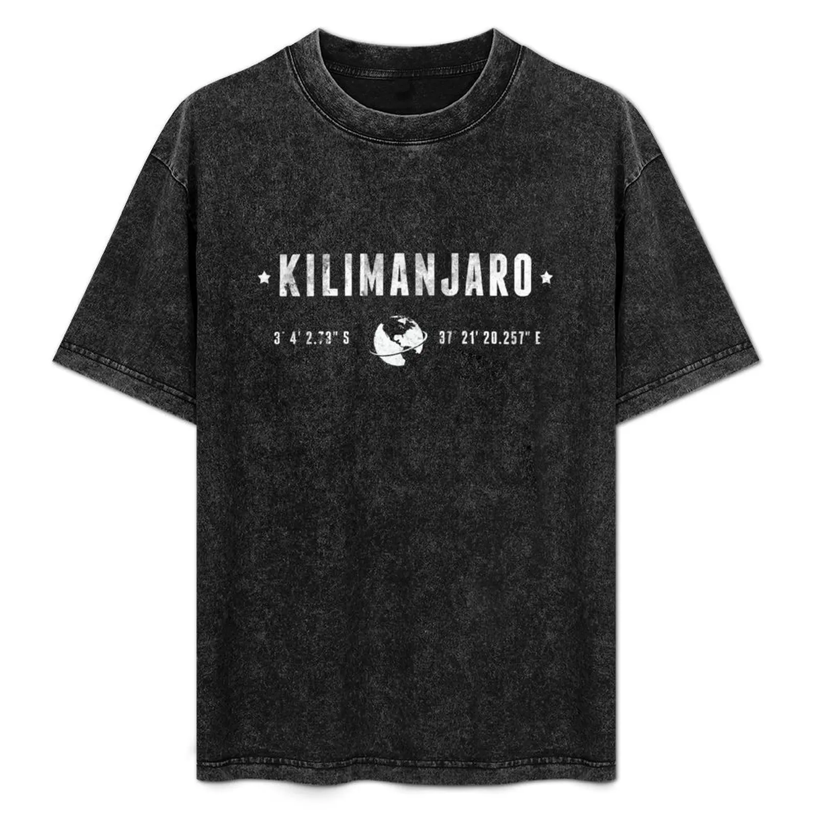 

Kilimanjaro T-Shirt Plus Size Summer Short Sleeve T-Shirt