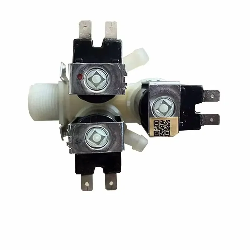 for mi XHQG80MJ201W XHQG100MJ01 3 Way Water Inlet Solenoid Valve Replacement Part Compatible with Tumble Dryer Washing