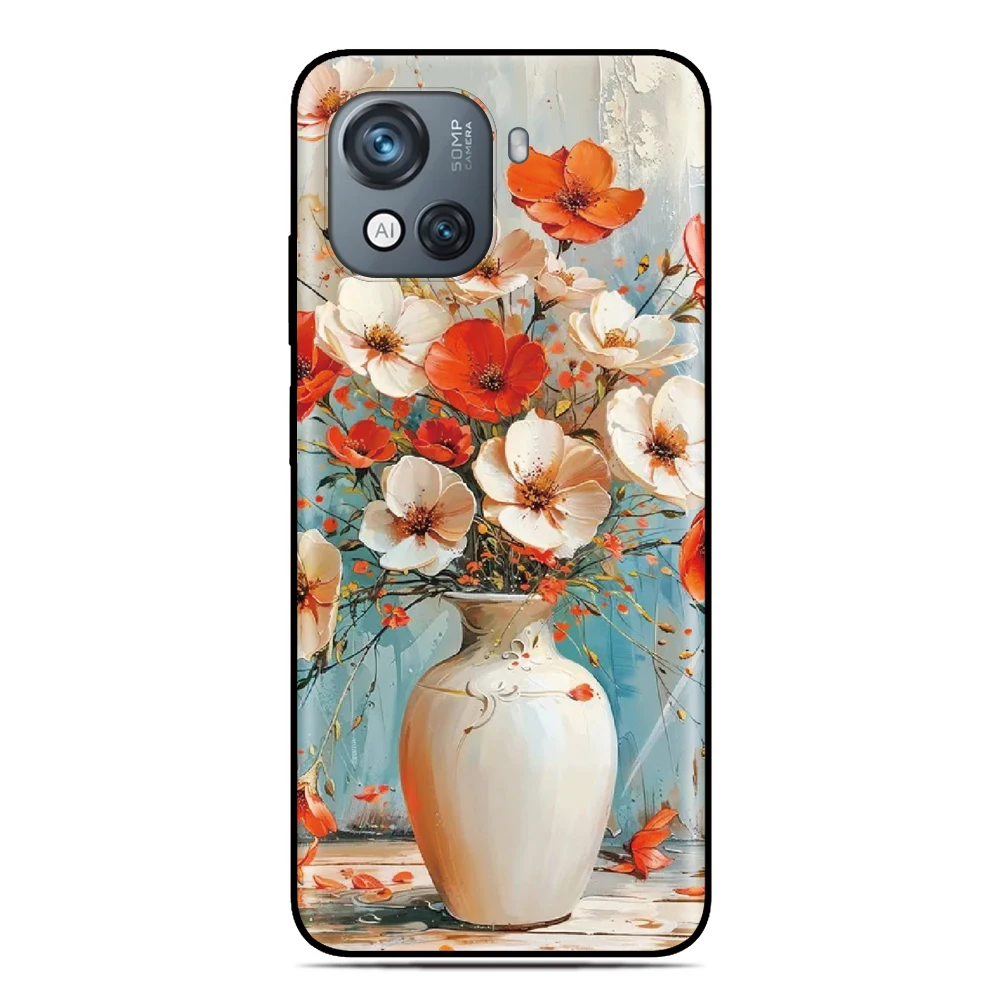 Floral Flower Painted Case For ASUS Zenfone 10 9 8 Flip 5z ROG Phone 2 3 5 5s 6 7 Pro ZS630KL Silicone Soft Back Cover Funda - view 3