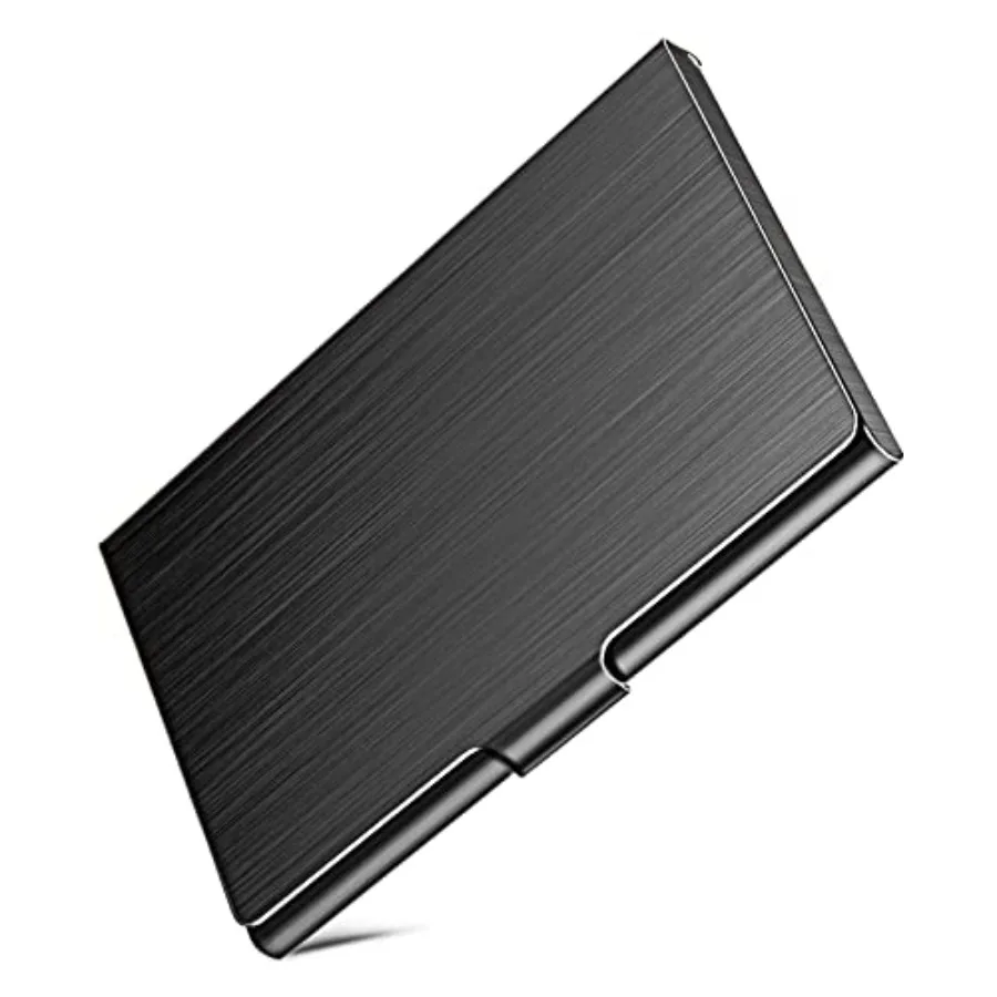 

Slim Business Card Case for Men and Women, Pocket Metal Case, Professional Stainless Steel Business Card Holders, Purse Name Ca