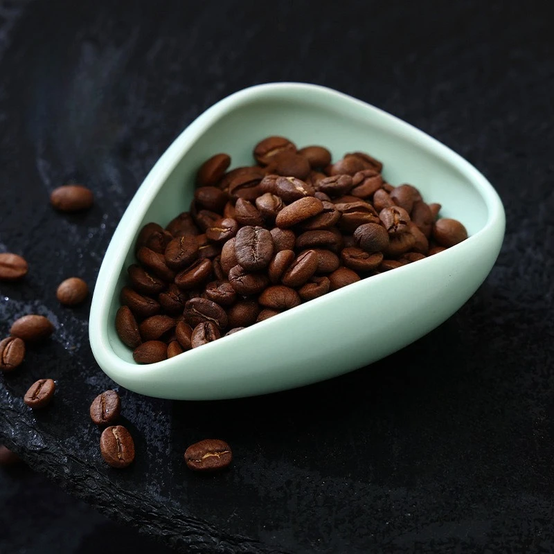 multicolour Coffee Bean Plate Coffee Measuring Cup Coffee Powder tray, for Bar Yoga Home Cafe accessories - view 2
