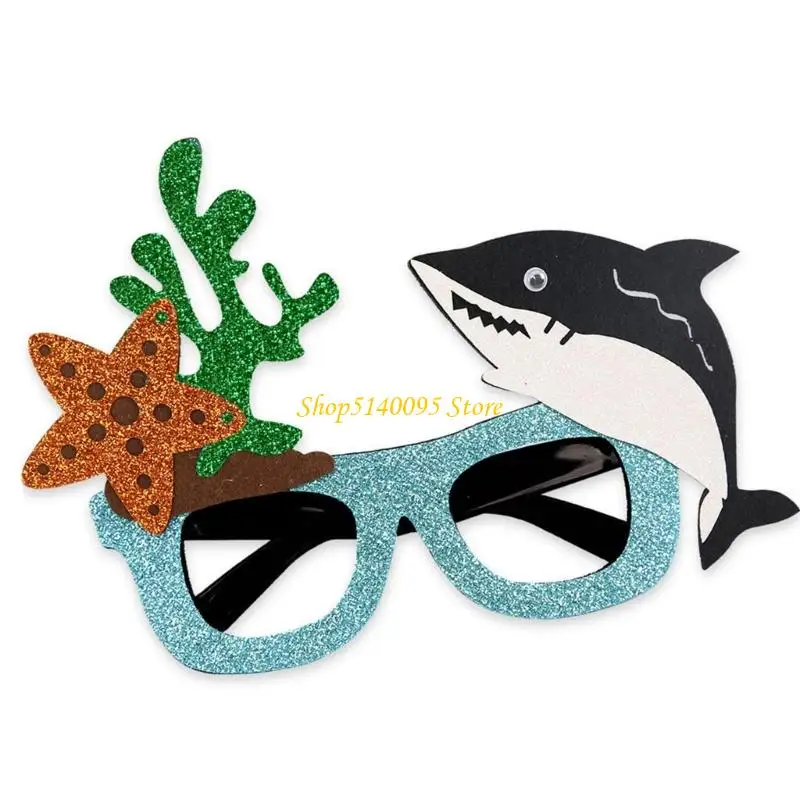 Dxae Shark -bril in oceaan ZEE ZEE DIERLIJDEN FOTO COEM AUT ONDER SEA PARTY SPRIES VOOR VOLGENSCHAPPEN VOLGENS